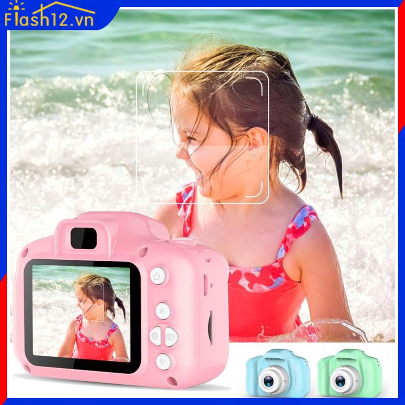 2 Inch Màn Hình HD Chargable Kỹ Thuật Số Ảnh Trẻ Em Hình Hoạt Hình Dễ Thương Camera Đồ Chơi Ngoài Trời Đạo Cụ Chụp Ảnh Cho Trẻ Em Quà Tặng