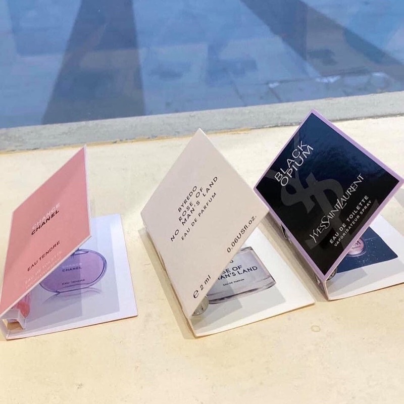 Nước hoa test mini dạng xịt đủ mùi sang chảnh Nước hoa sample 2ml