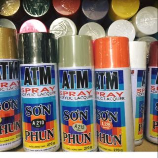 Combo sơn xịt atm