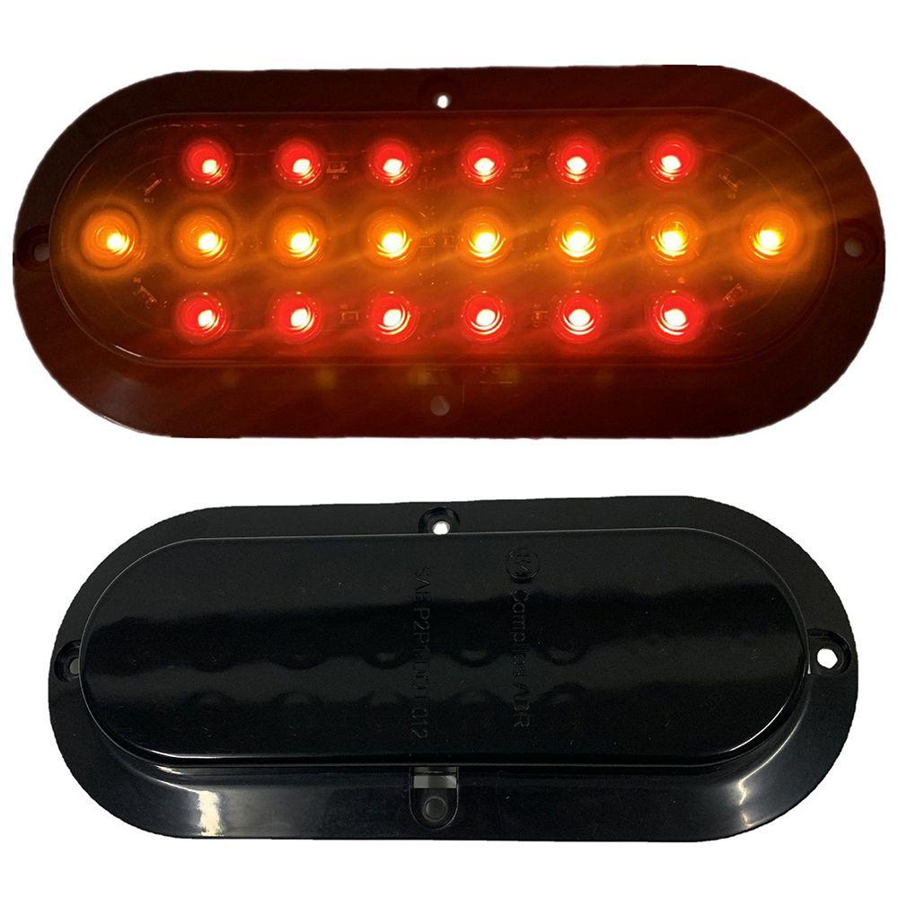 Bộ 2 Đèn Led 20 Bóng Cảnh Báo Ban Đêm Gắn Đuôi Xe Tải