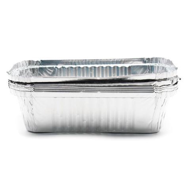 Set 25 hộp giấy bạc kèm nắp đựng thức ăn nướng trực tiếp trên lò | BigBuy360 - bigbuy360.vn