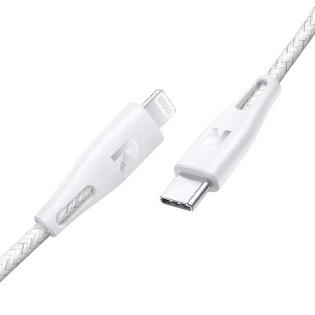 Dây Cáp Sạc Nhanh iPhone, iPad Đến 20W RAVPower RP-CB1003 USB Type C To Lightning, MFI C94, Dài 30cm - Hàng Chính Hãng