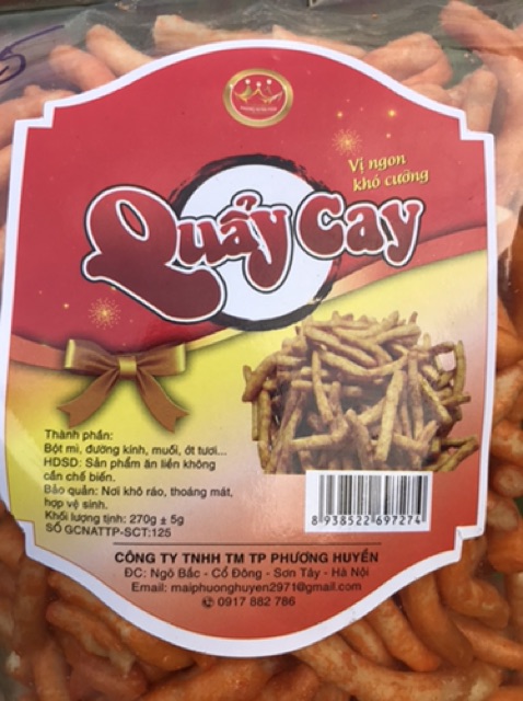 Quẩy cay giòn tan 190g