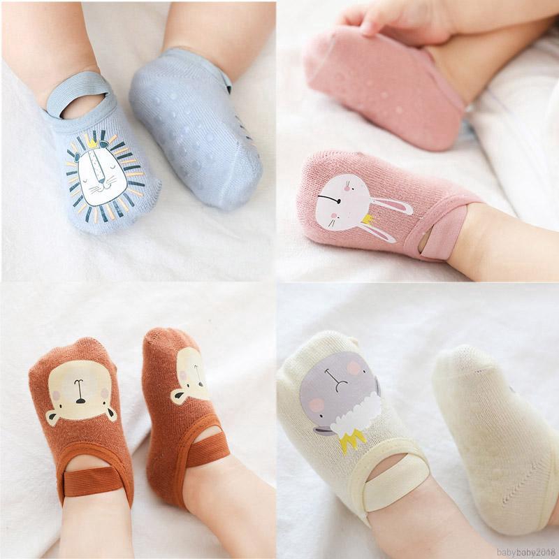 Vớ mềm in hình hoạt hình đáng yêu cho trẻ sơ sinh