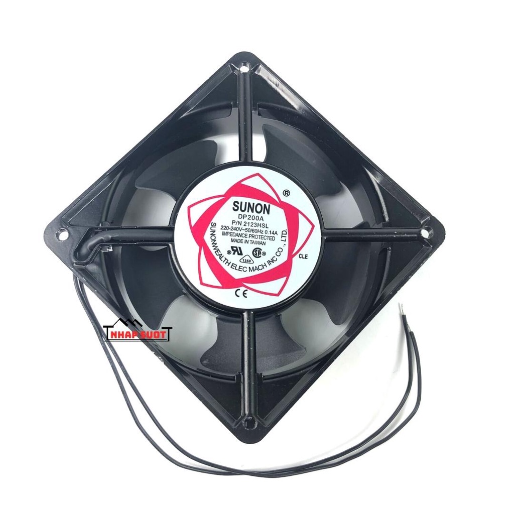 Quạt Thông Gió, Quạt Tản Mini Kích Thước 12x12 cm Công Suất 28W