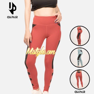 Quần tập Gym Yoga Aerobic nữ cạp cao nâng mông hàng VNXK - OPY130