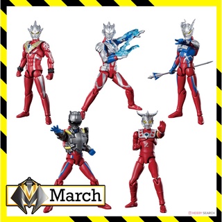 Mô hình Shodo Ultraman Z Alpha Edge, Ultraman Zero, Leo, Regulus - SODO