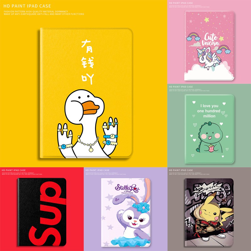 Ốp máy tính bảng cho Ipad Mini 5 4 3 2 1 Air 2 9.7 Air 4 10.9 gen8 gene7 10.2 Ipad Air 3 10.5 Pro 9.7 Ipad 4 3 2 Pro 10.5 Pro 11