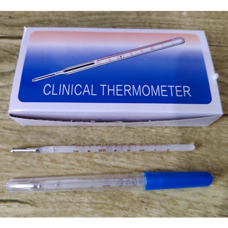 Nhiệt Kế Kính Thủy Ngân Dành Cho Trẻ Em Và Người Lớn °C Cân (CE0197) Công Suất Cao