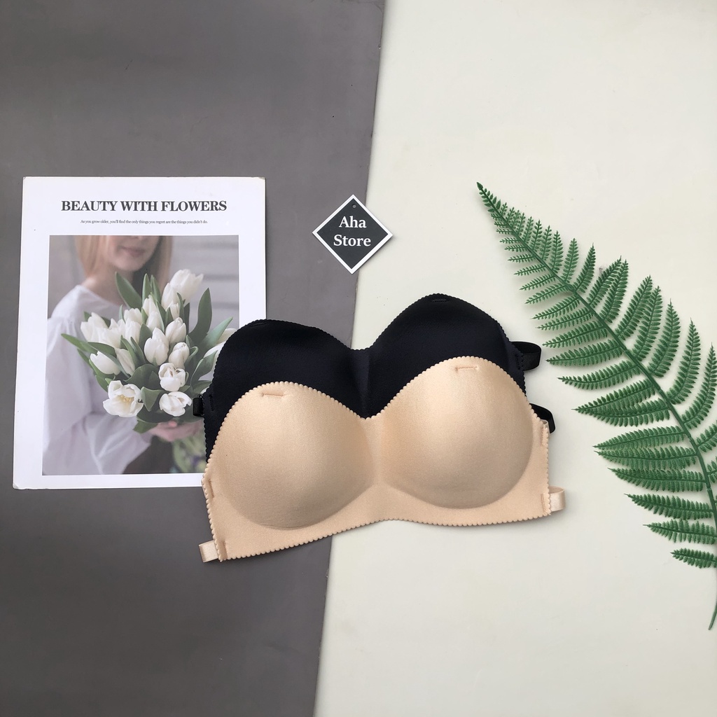 Áo Bra Su Đúc Không Dây Nâng Ngực Quyến Rũ Tiện Dụng Cho Bạn Nữ Freesize Dưới 84 Cm YiOn Underwear BKD01