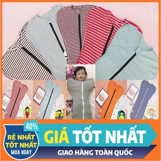 nhộng chũn baby [giúp bé ngủ ngon, không giật mình] CAM KẾT mềm mát co giãn 4 chiều