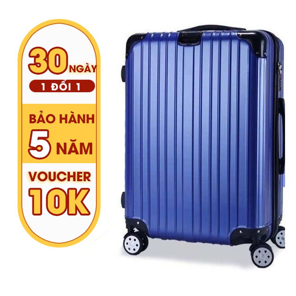 Vali du lịch, vali kéo nhựa dẻo ABS+PC cao cấp - Bảo hành chính hãng- MS033