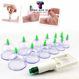 Bộ giác hơi 12 món không dùng lửa