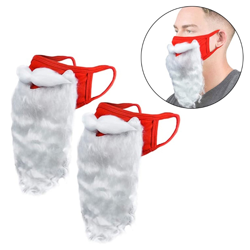 Bộ râu giả hóa trang ông già Noel vui nhộn