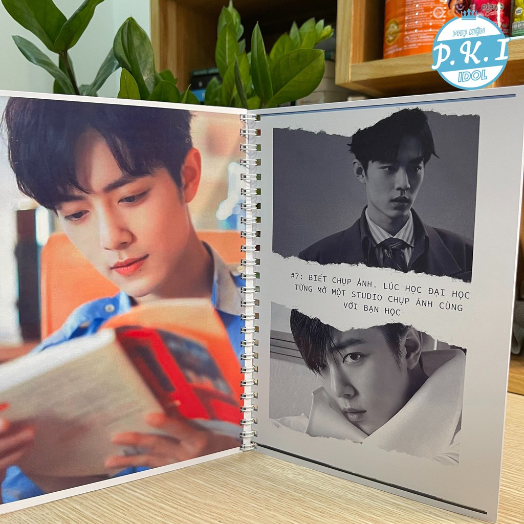 Bộ Photobook Album ảnh Tiêu Chiến 2021 - QUÀ TẶNG C-POP