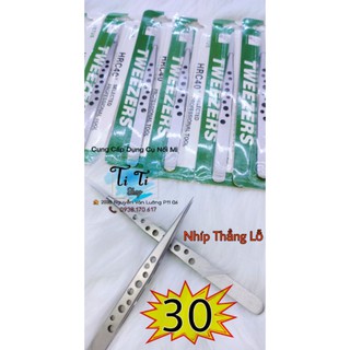 Nhíp lỗ cong, thẳng