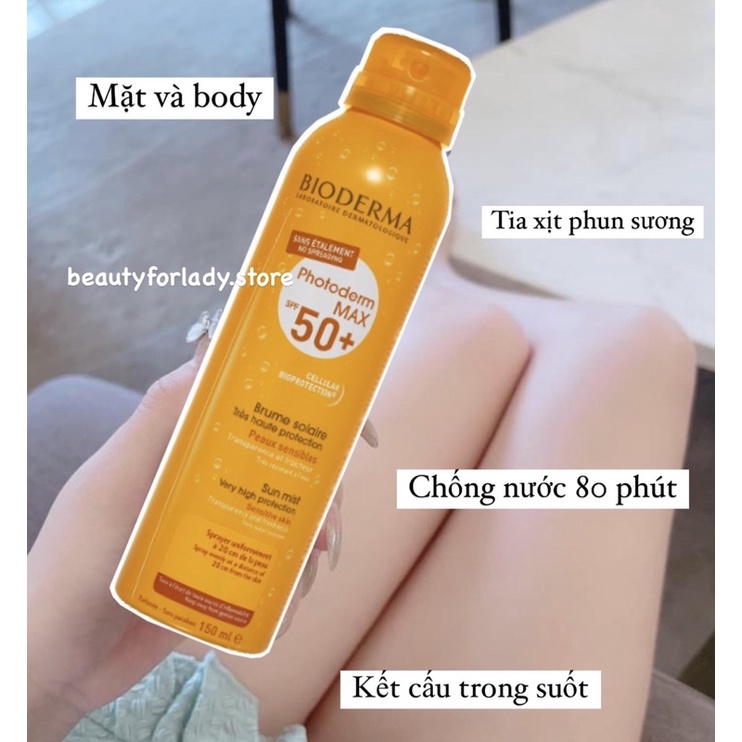 XỊT CHỐNG NẮNG BIODERMA PHOTODERM MAX SPF 50+