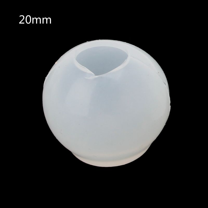 Khuôn Làm Trang Sức Nhựa Resin Hình Cầu DIY Tại Nhà