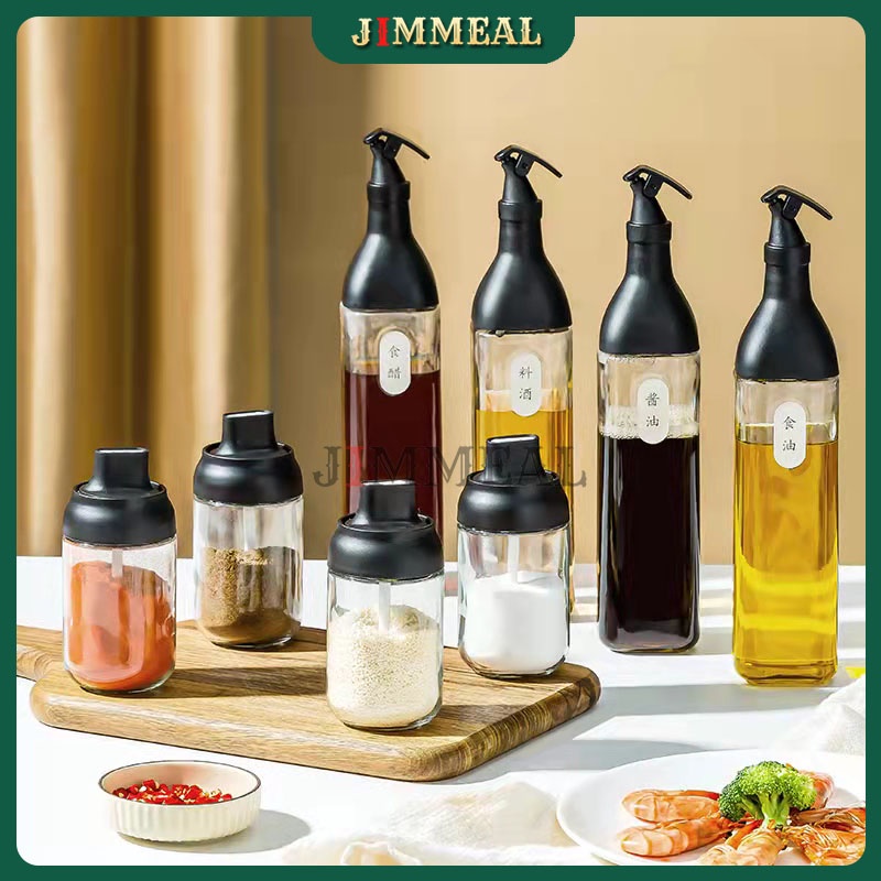 Hũ Đựng Gia Vị, Lọ, Hộp, Hũ Thủy Tinh Đựng Gia Vị, Dầu Ăn,Mật Ong 250ml 280ml Chống Nước, Ẩm Mốc, Côn Trùng