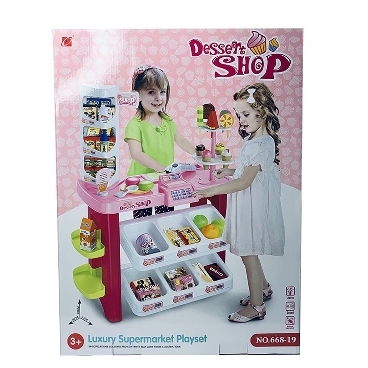 QUẦY BÁN HÀNG ĐÓNG VAI DESERT SHOP E0281 - ĐỒ CHƠI TRẺ EM