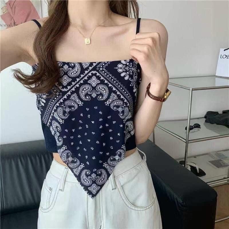 ÁO YẾM 2 DÂY THỔ CẨM