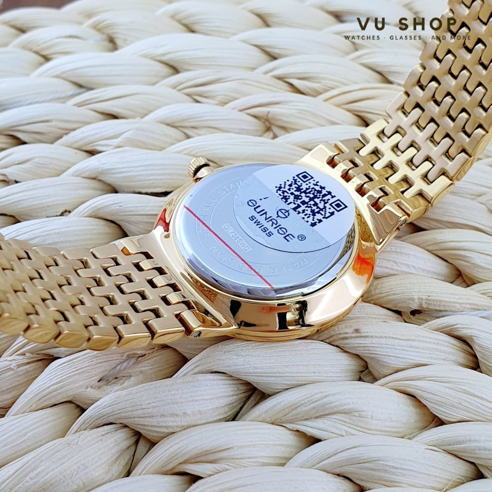 Đồng hồ nữ SUNRISE DL738SWD Siêu mỏng Chính hãng