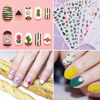 Cod✦ Cute Fruit Decorative Nail Sticker Set
