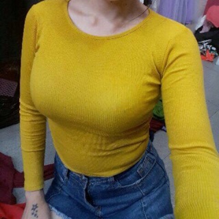 Áo crop tay dài