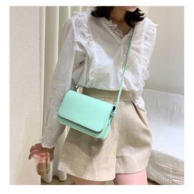 Túi Đeo Chéo Một Bên Vai Kích Thước Nhỏ Đơn Giản Phong Cách Hàn Quốc Hàng Mới 2022 Dành Cho Bạn Nữ