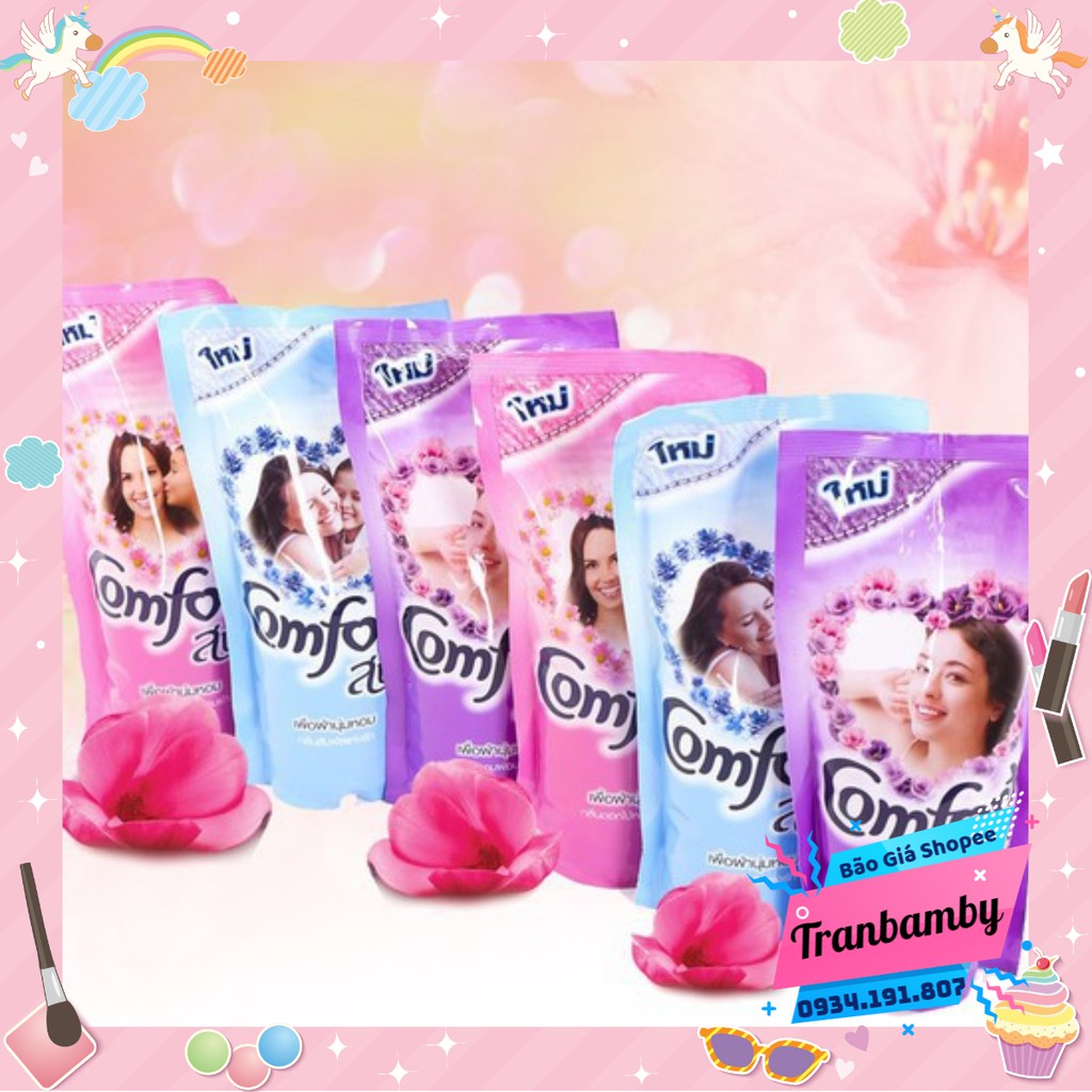 (SỈ = LẺ ) NƯỚC XẢ VẢI COMFORT THÁI 600ml