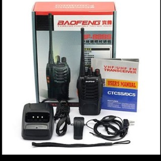 Combo 2 Bộ Đàm BAOFENG 888s + 2 Tai nghe Bộ Đàm