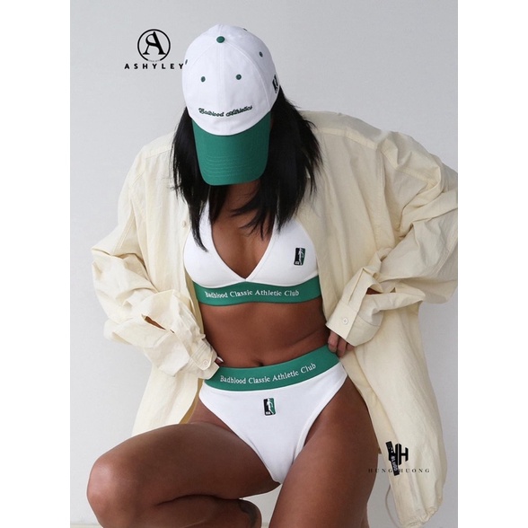 Set bikini badblood thêu chữ mai phương bùi