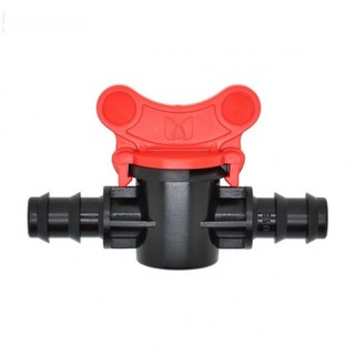 Van khóa ống mềm 16mm Van Chặn Nước Dùng Cho Ống Đen LDPE trong hệ thống tưới nhỏ giọt phun sương phun mưa