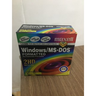 10 Đĩa mềm Maxell 2HD 3.5inch 1.44Mb - FDD