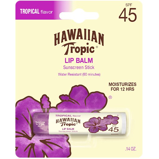 Son dưỡng chống nắng Hawaiian Tropic SPF 45 Moisturizing Lip Balm