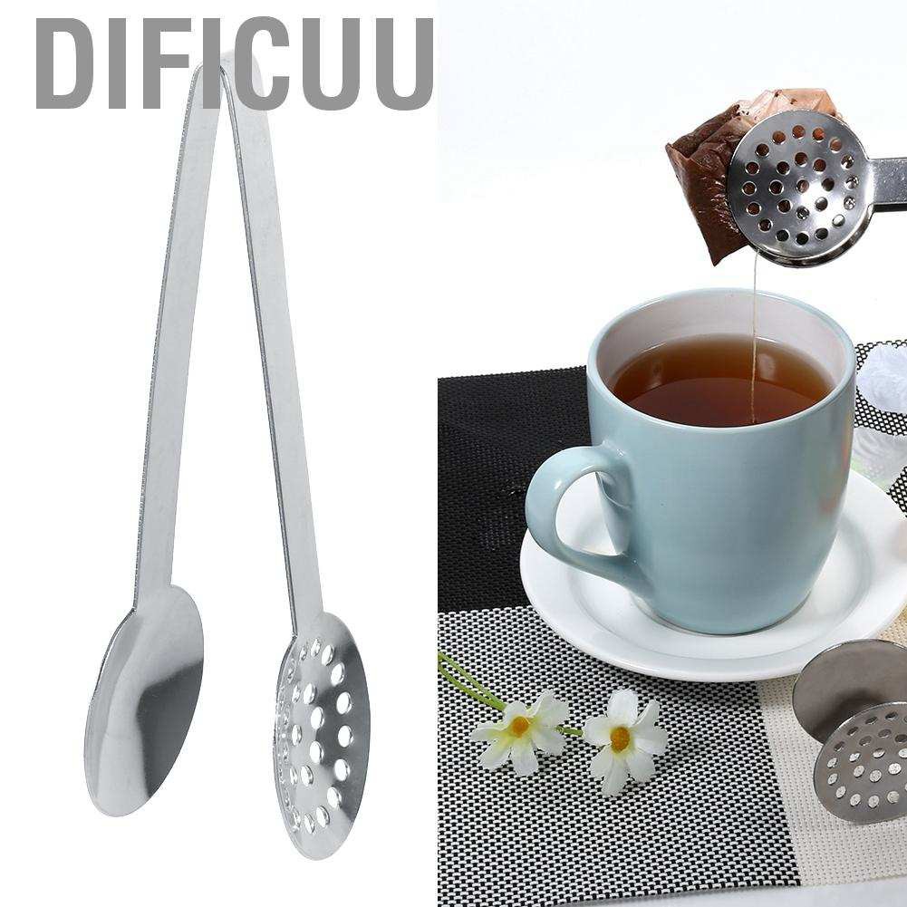 Set 2 Dụng Cụ Kẹp Túi Lọc Trà Bằng Inox Dificuu