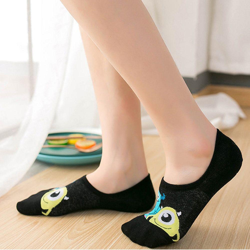 NICKOLAS Vớ Thoáng Khí Thoải Mái Họa Tiết Vịt Hoạt Hình Dễ Thương Phong Cách Hàn Quốc