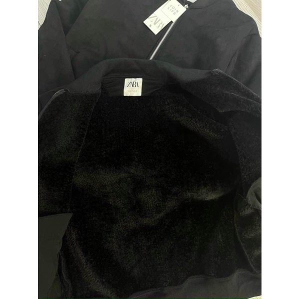 Bomber nam lót lông