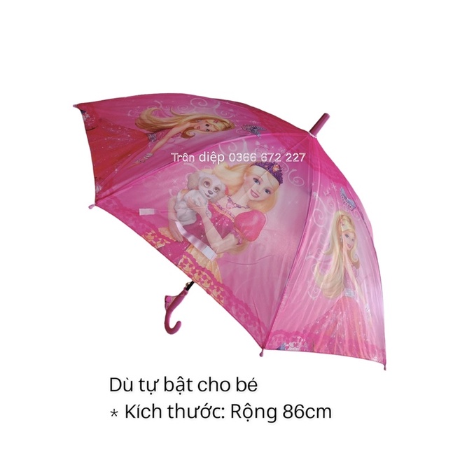 Dù cầm tay cho bé, Dù tự bật cho bé