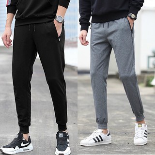 Quần jogger nỉ nam có khoá túi Hottrend 2021