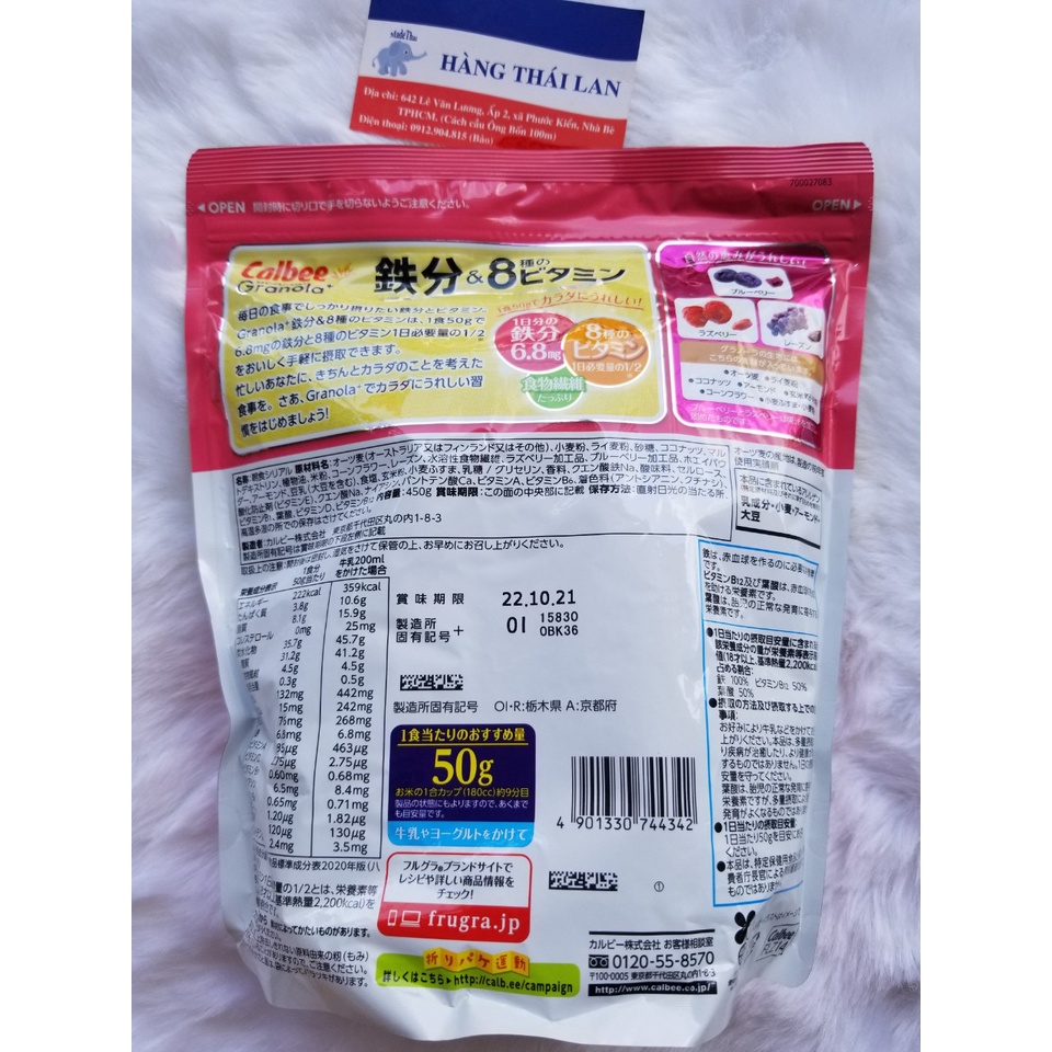 Ngũ cốc Calbee Nhật Bản-Ngũ cốc ăn kiêng giảm cân