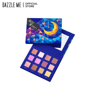 Bảng phấn mắt Dazzle Me 12 màu chủ đề mặt trăng / lãng mạn chất lượng cao 120g