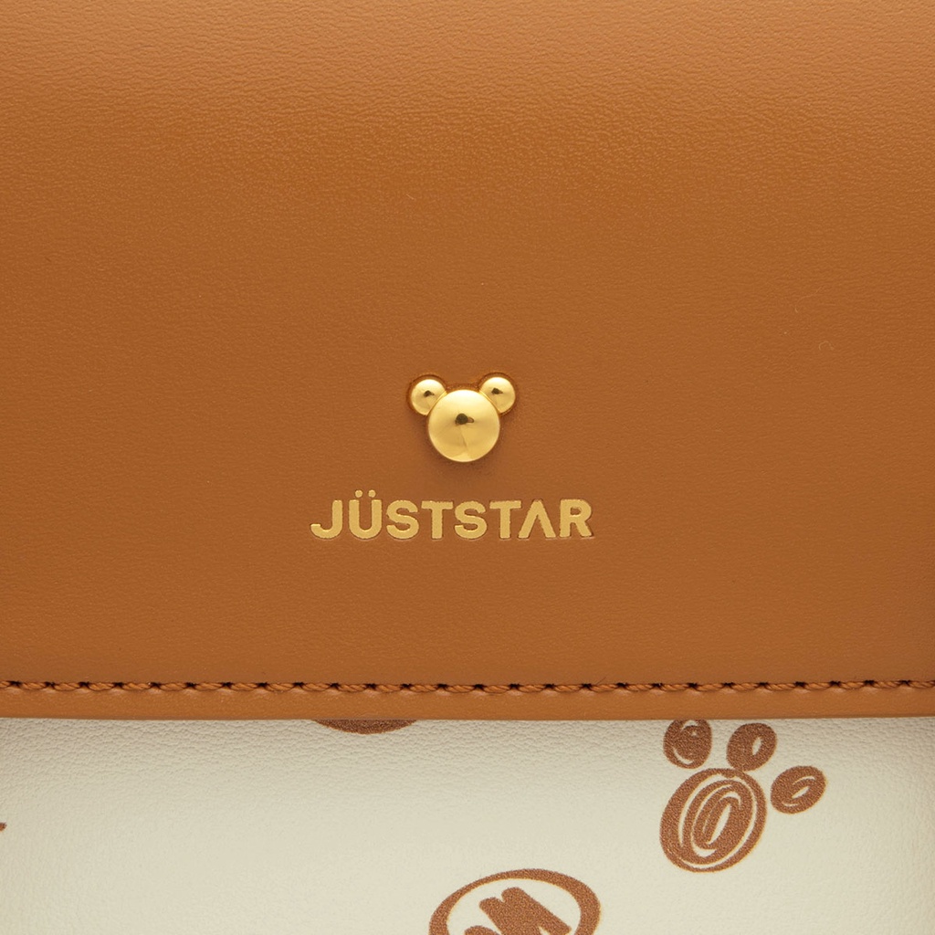 Túi đeo chéo nữ Just Star đẹp dễ thương hoạ tiết gấu nâu ViAnh.vn Store 172856