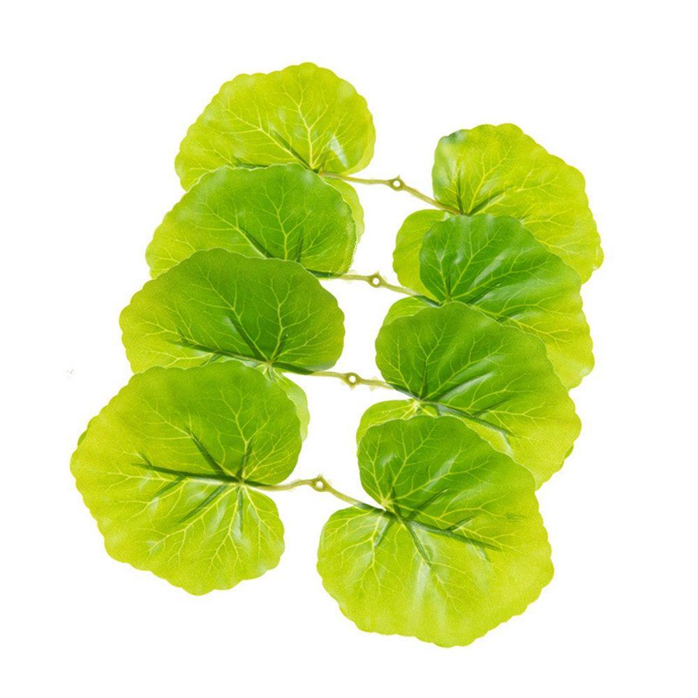 Set 20 Lá Cây Giả Trang Trí Không Gian Xanh