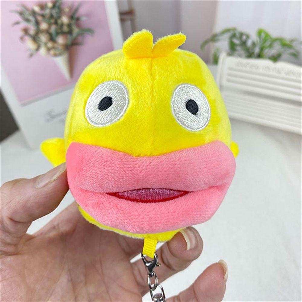 Móc Khóa Hình Búp Bê Nhồi Bông Đáng Yêu