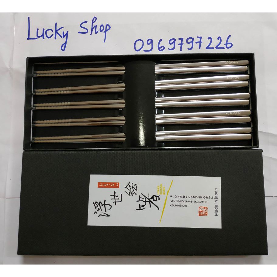 Đũa Inox Đặc Cao Cấp Nhật Bản