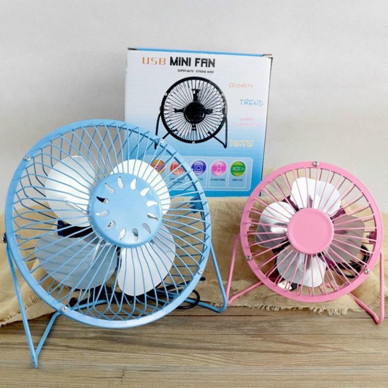 Quạt Mini Fan Để Bàn Làm Việc Cầm Tay Loại Tốt Nhất 220v PhuongTrinh579...