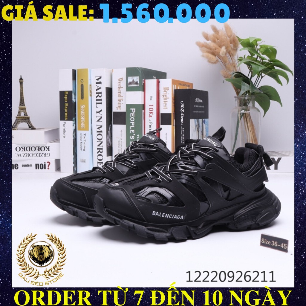 🌟FULLBOX🌟ORDER🌟SALE 50%🌟ẢNH THẬT🌟 Balenciaga Sneaker Tess s.Gomma MAILLE WHITE/ORANGE 🌟GIÀY NAM NỮ