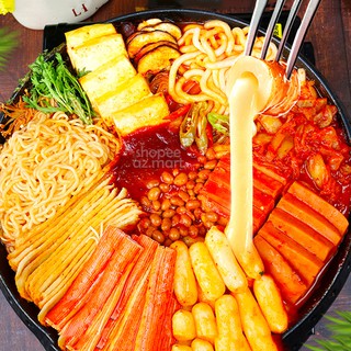 Bánh Gạo Truyền Thống Hàn Quốc Tokbokki Nhân Phô Mai Hàn Quốc