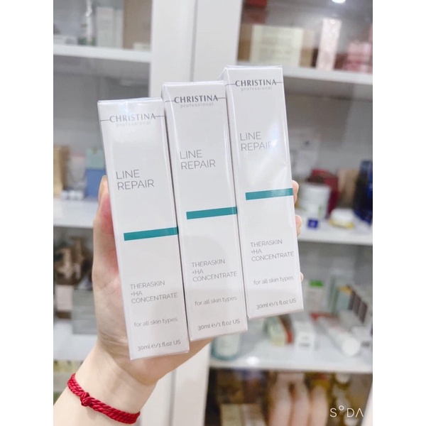 Serum Trẻ Hoá Da Christina Line Repair Theraskin +HA Concentrate 30ml